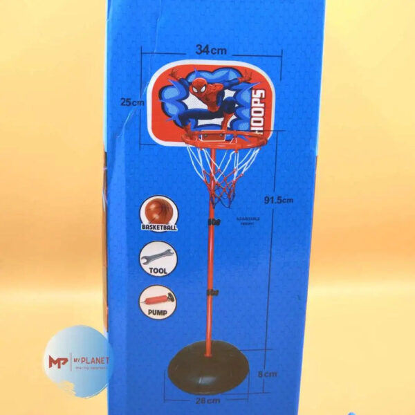 2 in 1 Spider Man Theme Basketball Hoop - Image 7