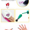Nail Art activity  with brush 2-in-1  Pen and Brush - Image 3