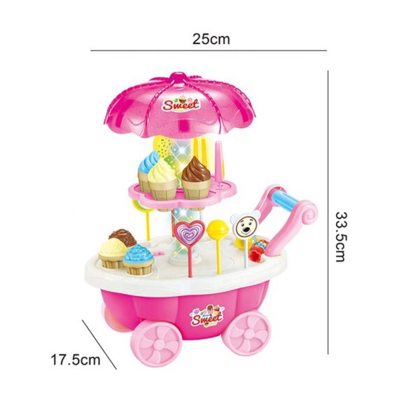 Ice cream Cart Toy with music - Image 4