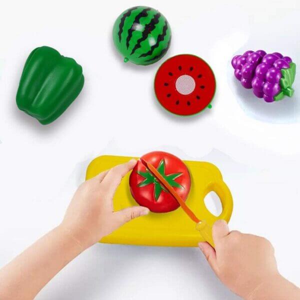 Plastic Cutting Food Cutting Fruits Vegetables Set - Image 3