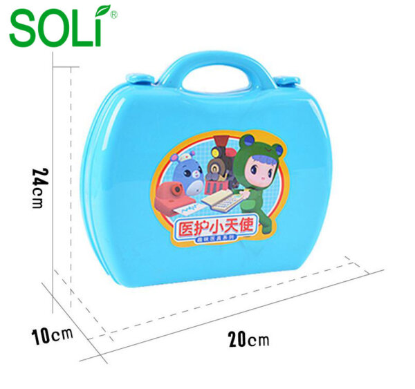 Doctor toy set play suitcase - Image 5