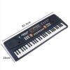 Piano Keyboard with Led Display & Microphone Multi-Function - Image 4