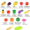 Plastic Cutting Food Cutting Fruits Vegetables Set - Image 9