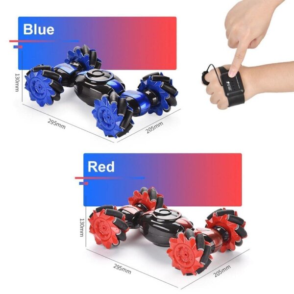 Stunt Car Toy with Watch  Gesture Remote Control - Image 7