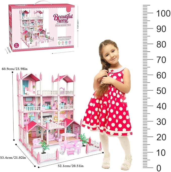 Doll House With Diy Furniture Acessories 14 - Room - Image 7