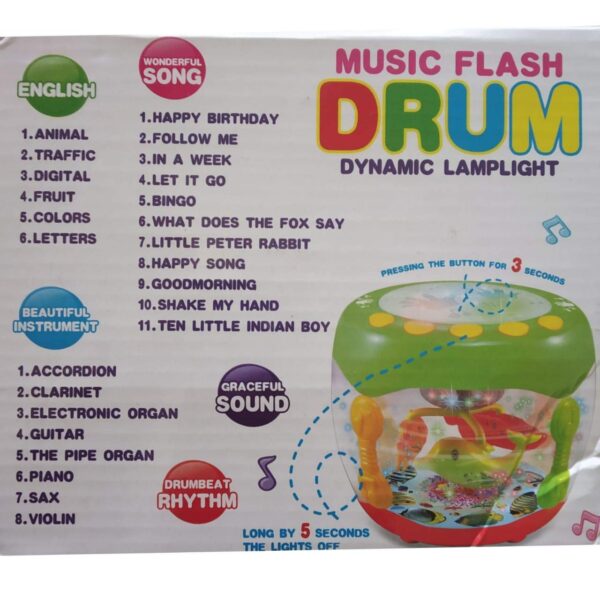 Musical Fish Aquarium Drum