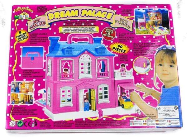 Dream Palace Doll House with Light Furniture - Image 2