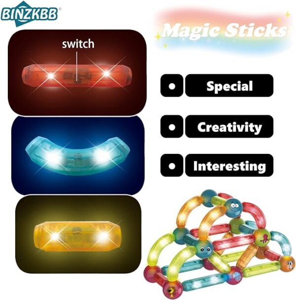 Light Magnetic Building Blocks