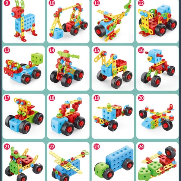 Construction Toy Building Sets Nuts And Bolts - Image 3