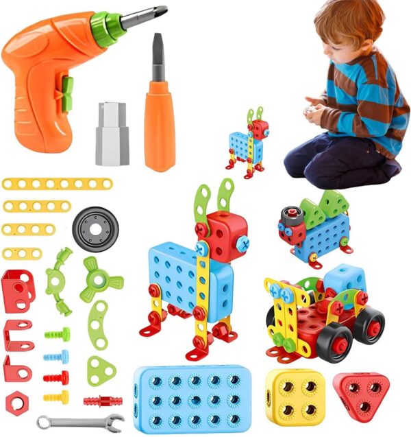 Construction Toy Building Sets Nuts And Bolts - Image 5