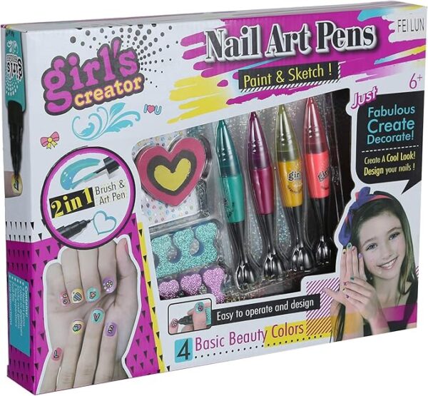 Generic Plastic Nail Art Pens Fashion Design