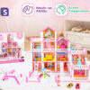 Dollhouse Set With DIY Furniture Accessories - Image 6
