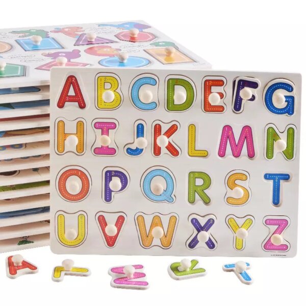 Early Education Letters Block Board