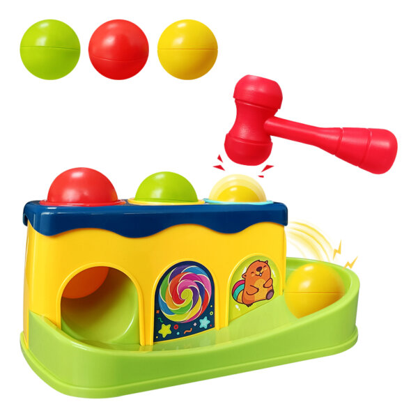 Educational Knock Color Ball Toy - Image 4