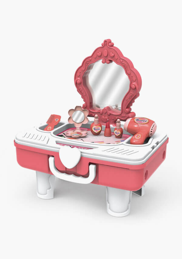 2 in 1 Draw-Bar Box Dressing Table Toys - Image 8