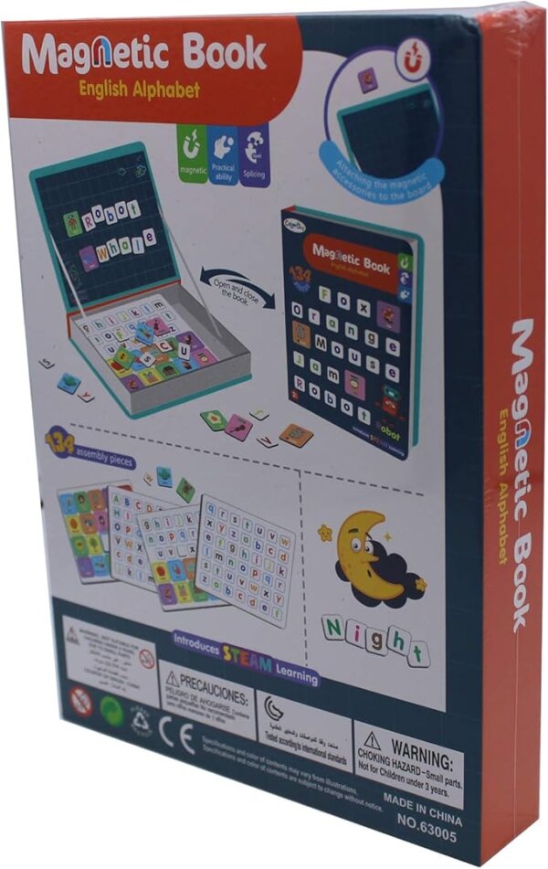 Magnetic book for Kids 134 Pcs - Image 5