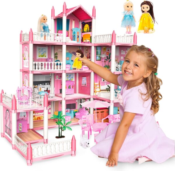 Large Beautiful Doll house - Image 5