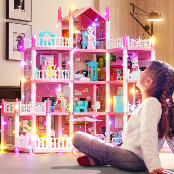 Large Beautiful Doll house - Image 4