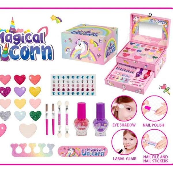 Magical Unicorn Makeup Set for baby girls - Image 2