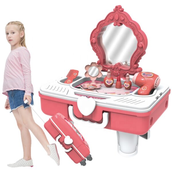 2 in 1 Draw-Bar Box Dressing Table Toys