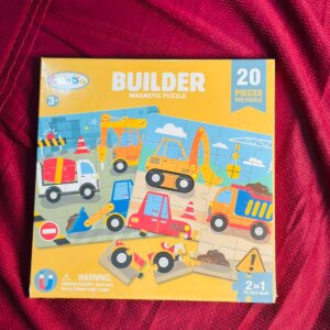 Builder magnetic puzzle