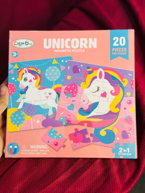 Unicorn magnetic puzzle