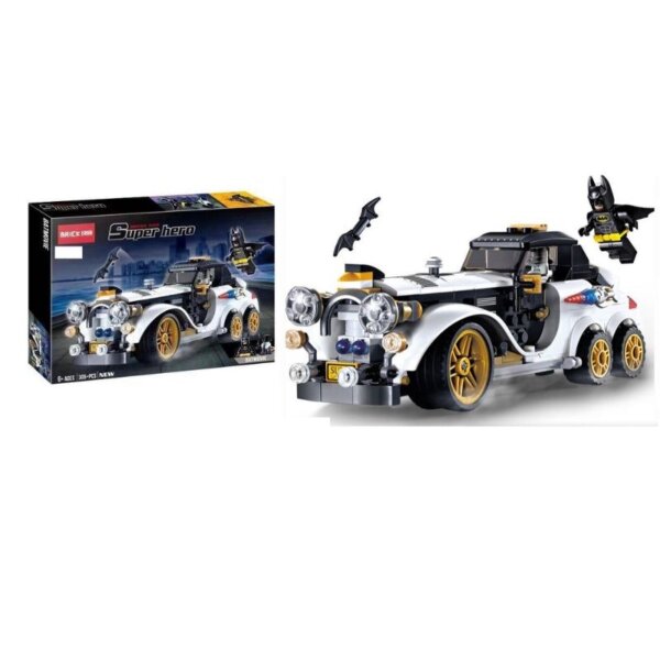 Batman Classic Vintage Vehicle Brick Block Set