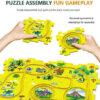 Railcar Puzzle Playset – 15PCS - Image 3