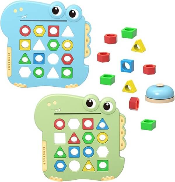 Dinosaur Shape Learning Puzzles for Toddlers - Image 5