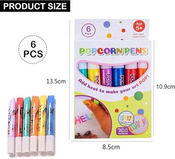 Magic Popcorn Drawing Pens - Image 2