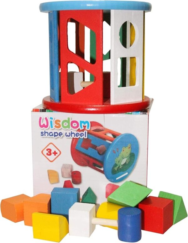 Wooden Shape Sorter Toy - Image 5