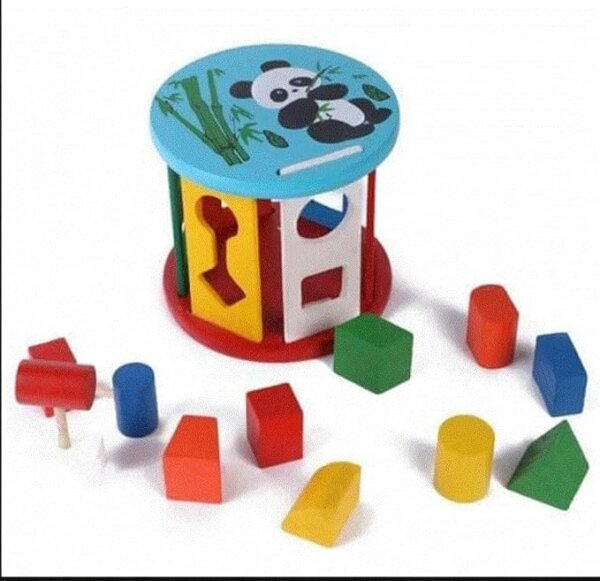 Wooden Shape Sorter Toy - Image 3