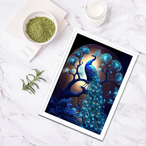 Peacock Diamond Painting Kit - Image 2