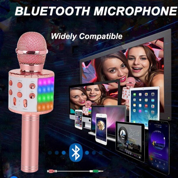 Wireless Bluetooth Karaoke Microphone - Image 3