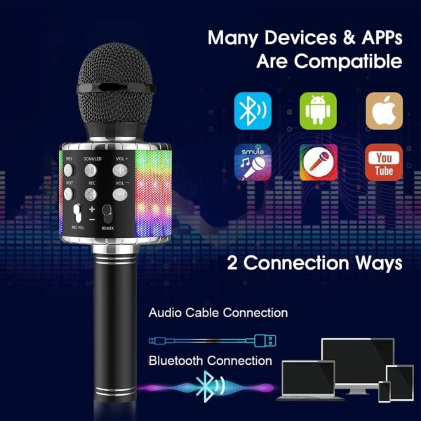 Wireless Bluetooth Karaoke Microphone - Image 5