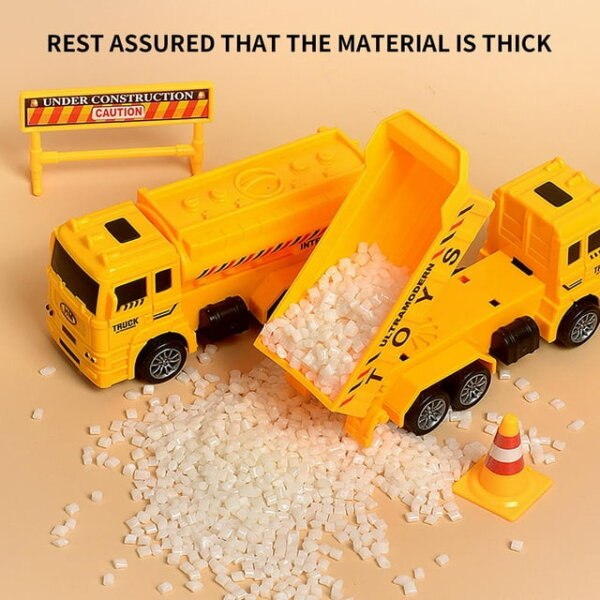 Engineering Vehicle Toy Set 12 PCS - Image 3