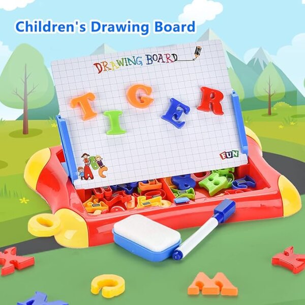 Magnetic Learning Case - 2-in-1 Drawing and  Writing Board