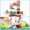 Kitchen Playset with Light, Sound & Water Spray - Image 3