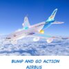 Battery-Operated Airplane with Lights & Sound Bump-and-Go LED Airplane Toy - Image 5