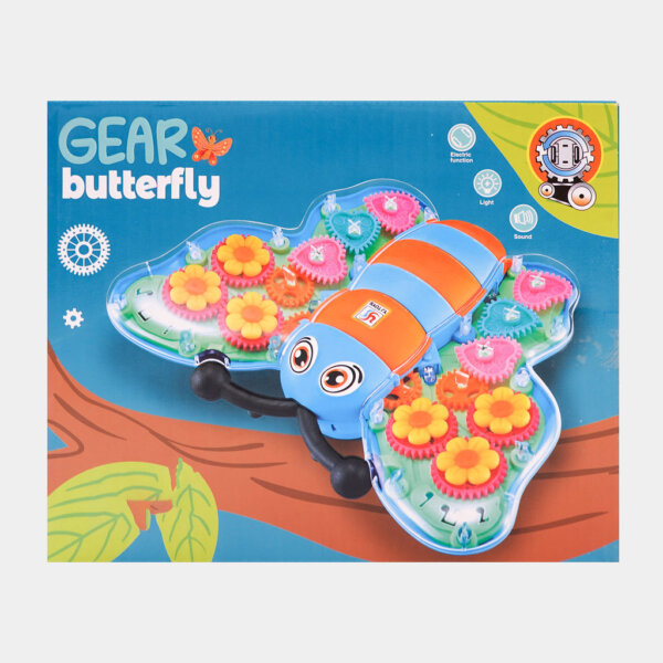 Musical Butterfly Gear Toy - Image 4