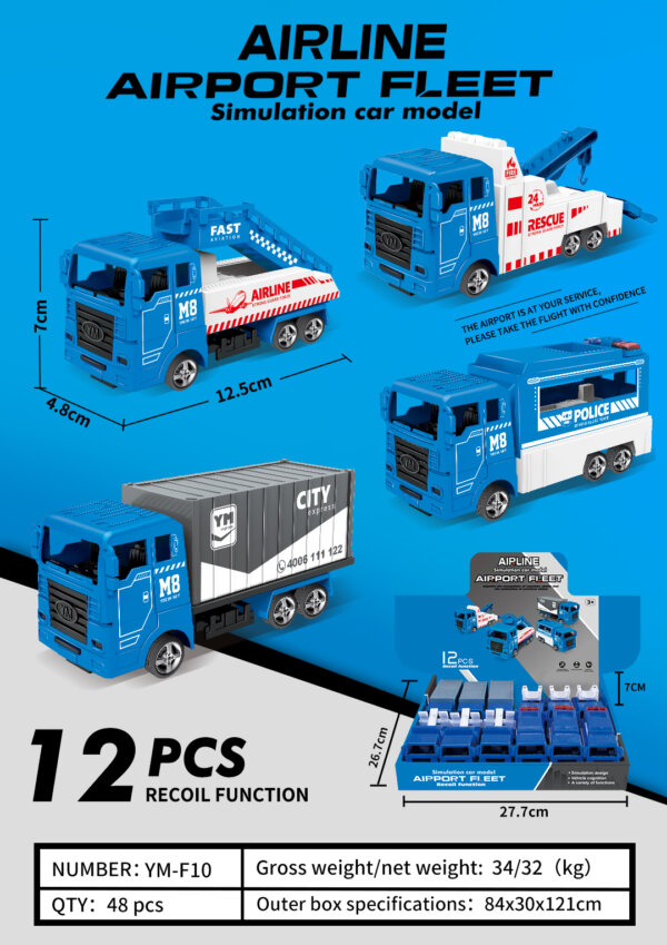 Airport Fleet Vehicle Set