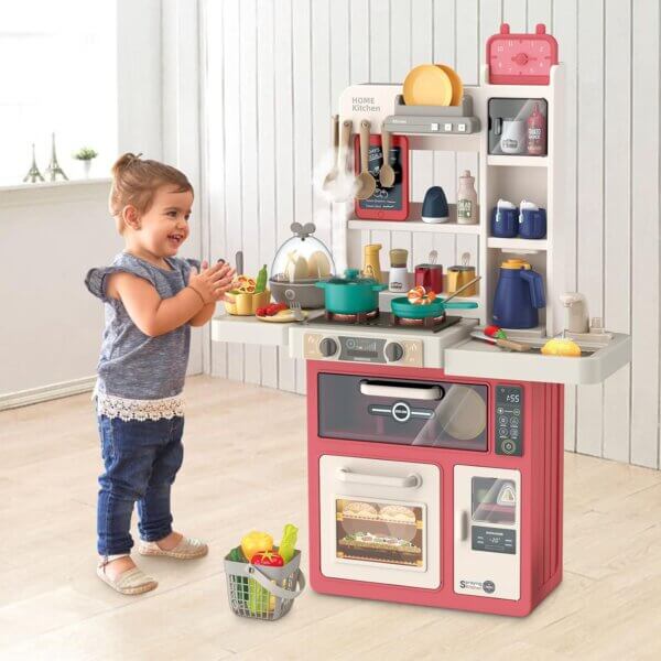 Kitchen Playset with Light, Sound & Water Spray