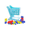 Shopping Cart with Building Blocks