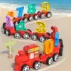 Magnetic Number Train