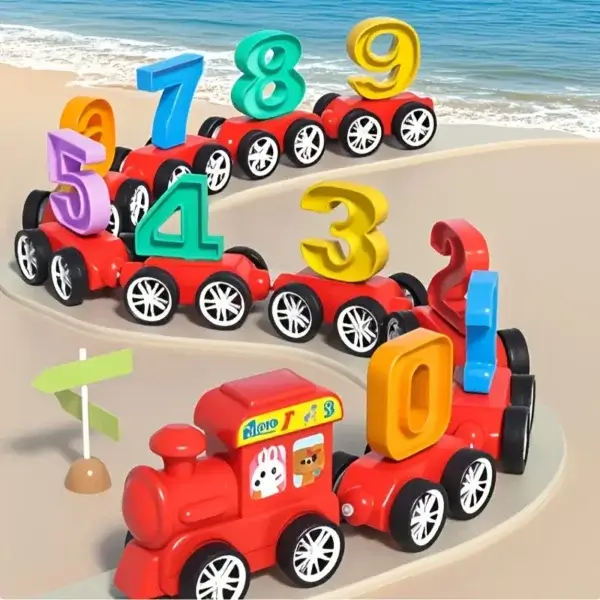 Magnetic Number Train