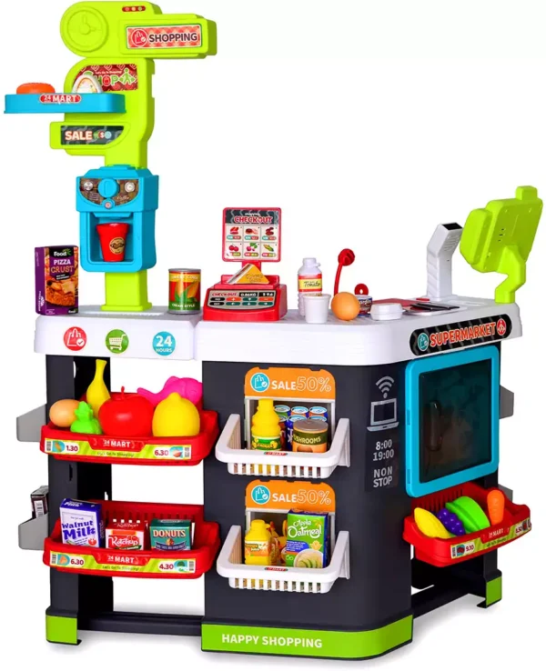 Counter Super Market  with Lights and Sounds
