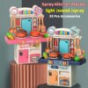 Little Chef Spray Kitchen Playset - Image 2
