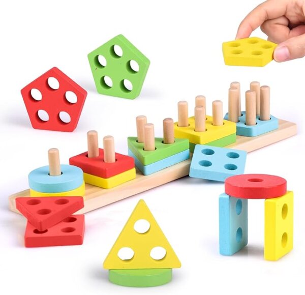 Montessori Wooden Geometric Shape