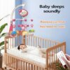 Musical Baby Crib Mobile with Lights and Remote Control - Image 2