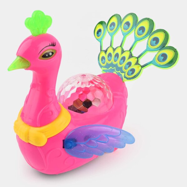 Electric Peacock Bump with Lights and Music